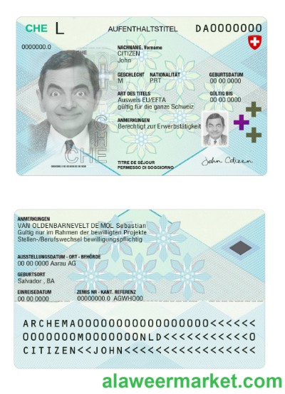 Switzerand residence permit 2020-present